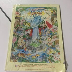 NFL Super Bowl XVIII 1984 Program